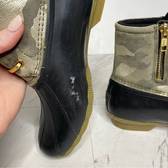 Sperry Saltwater Camo Waterproof Duck Boot 8 - Picture 10 of 16